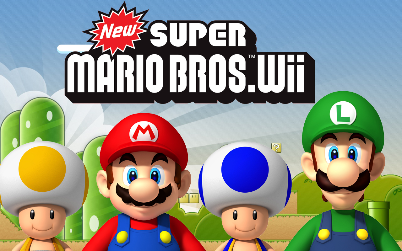New Super Mario Bros Wii Review Buttonbasher 7374